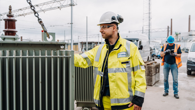 Transformator Aan Het Werk Fudura Landscape